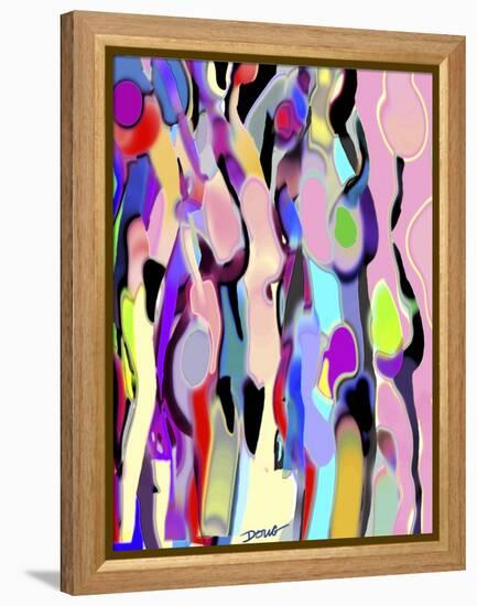 Abstract Female Forms-Diana Ong-Framed Premier Image Canvas