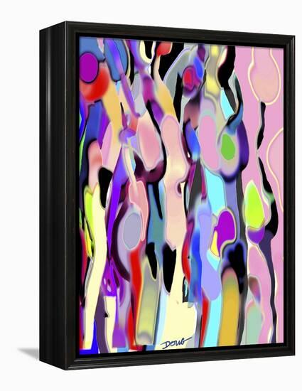 Abstract Female Forms-Diana Ong-Framed Premier Image Canvas