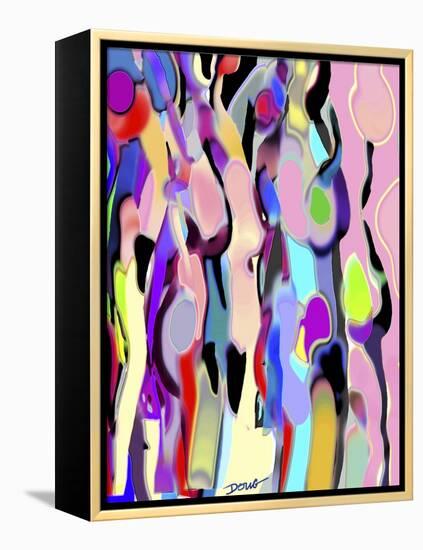 Abstract Female Forms-Diana Ong-Framed Premier Image Canvas