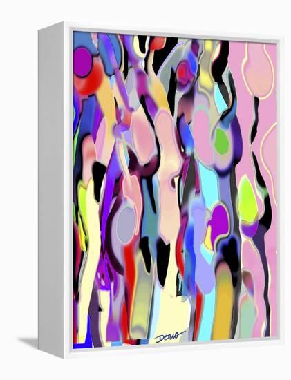 Abstract Female Forms-Diana Ong-Framed Premier Image Canvas