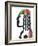 Abstract Figure - Bright-Gerry Baptist-Framed Giclee Print