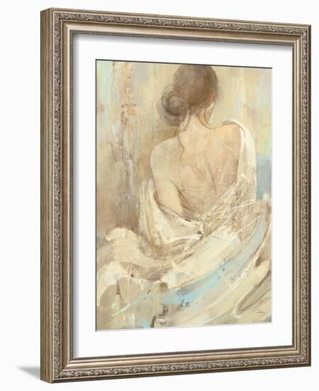 Abstract Figure Study I-Albena Hristova-Framed Art Print