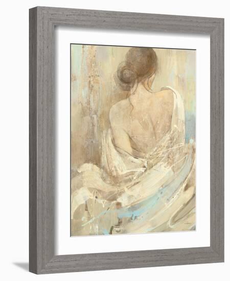 Abstract Figure Study I-Albena Hristova-Framed Art Print