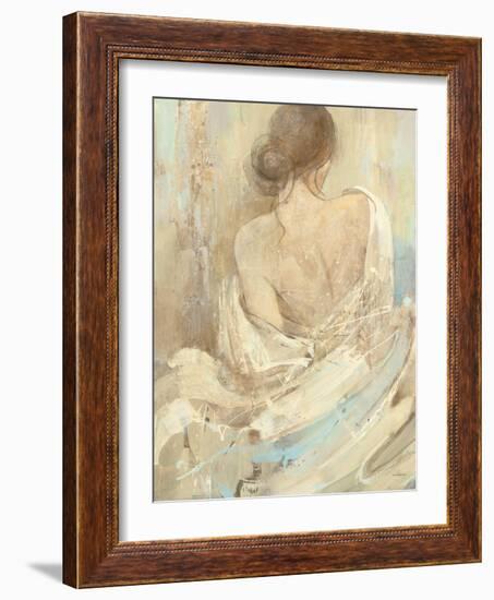 Abstract Figure Study I-Albena Hristova-Framed Art Print