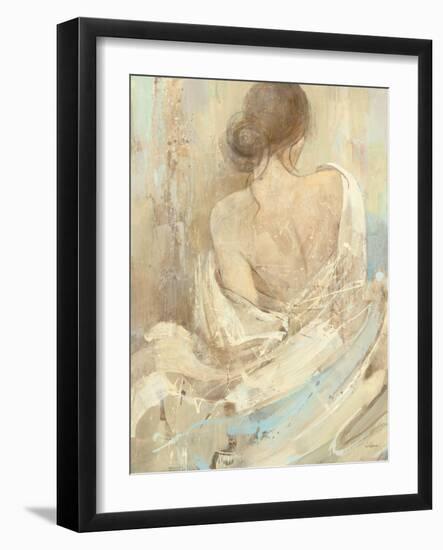 Abstract Figure Study I-Albena Hristova-Framed Art Print