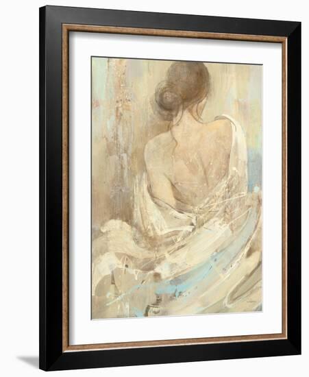 Abstract Figure Study I-Albena Hristova-Framed Art Print