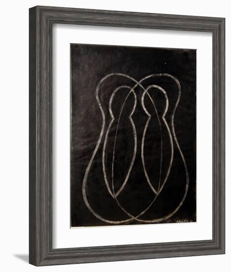 Abstract Figures-Robin Hill-Framed Collectable Print