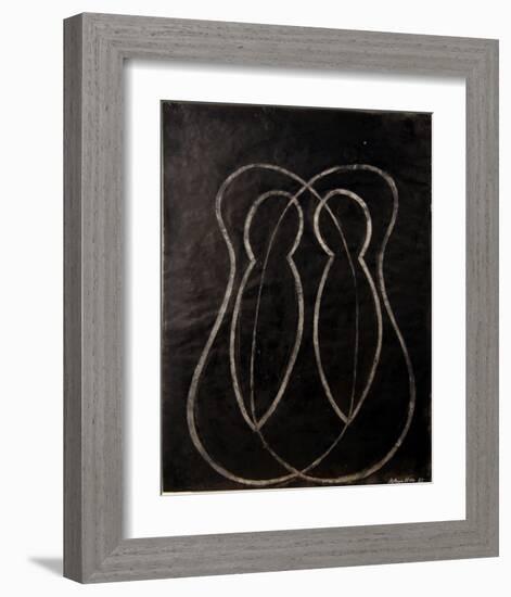 Abstract Figures-Robin Hill-Framed Collectable Print