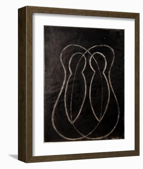 Abstract Figures-Robin Hill-Framed Collectable Print