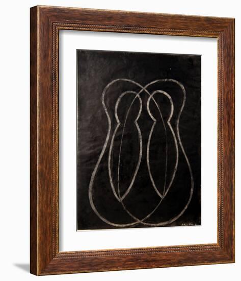 Abstract Figures-Robin Hill-Framed Collectable Print