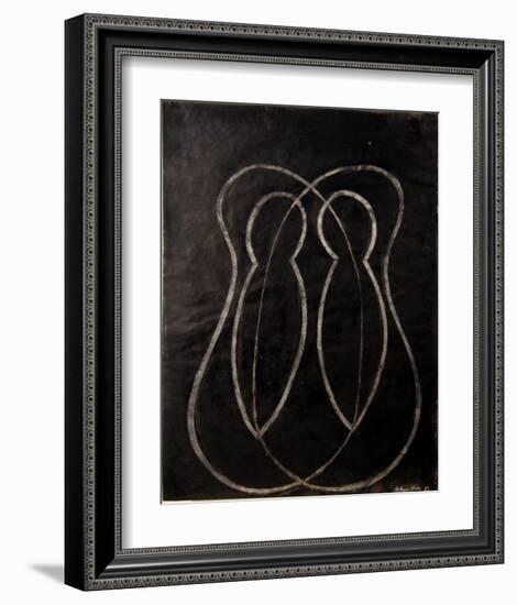 Abstract Figures-Robin Hill-Framed Collectable Print