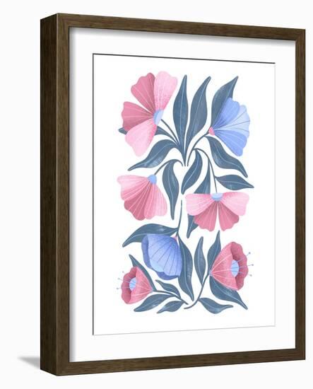 Abstract Flora-Melissa Donne-Framed Photographic Print