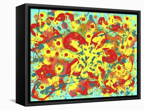 Abstract Floral Fantacy-Amy Vangsgard-Framed Premier Image Canvas
