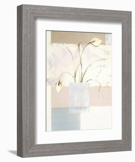 Abstract Floral, no. 2-Stephanie Flateau-Framed Art Print