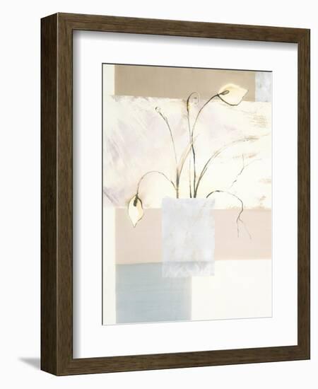 Abstract Floral, no. 2-Stephanie Flateau-Framed Art Print