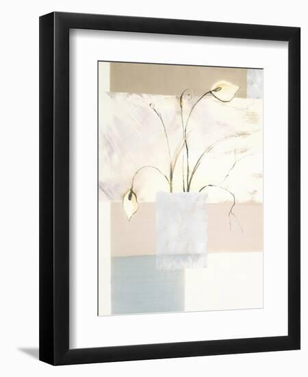 Abstract Floral, no. 2-Stephanie Flateau-Framed Art Print