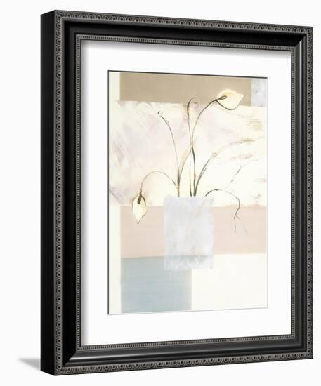 Abstract Floral, no. 2-Stephanie Flateau-Framed Art Print