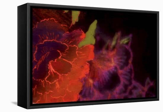 Abstract Floral-Whoartnow-Framed Premier Image Canvas