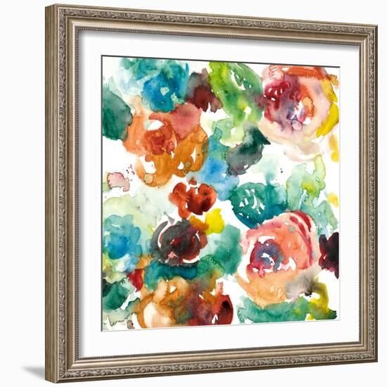 Abstract Florals-Lanie Loreth-Framed Art Print