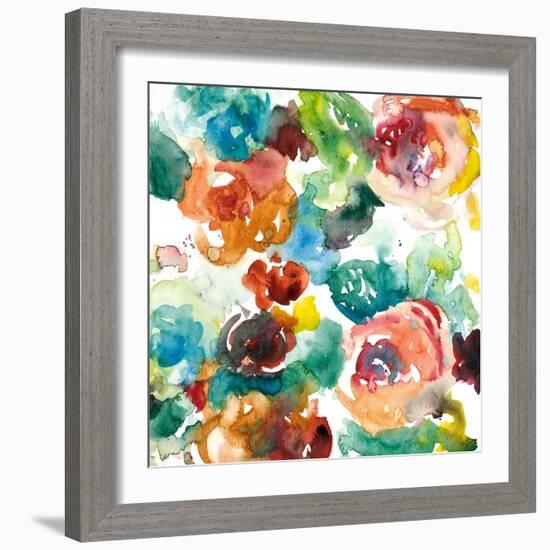 Abstract Florals-Lanie Loreth-Framed Art Print