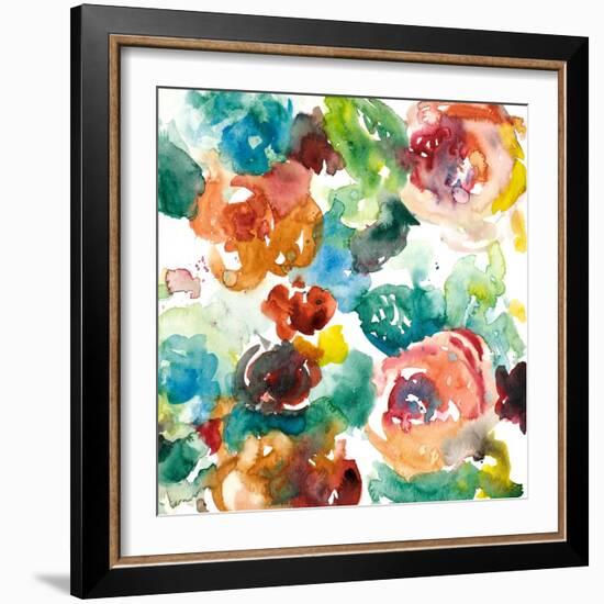 Abstract Florals-Lanie Loreth-Framed Art Print