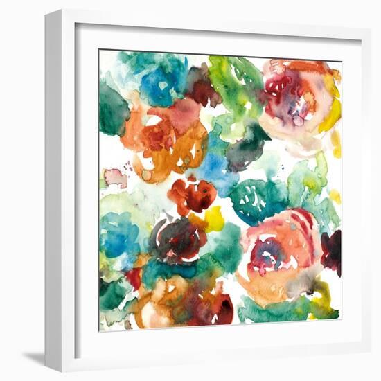 Abstract Florals-Lanie Loreth-Framed Art Print