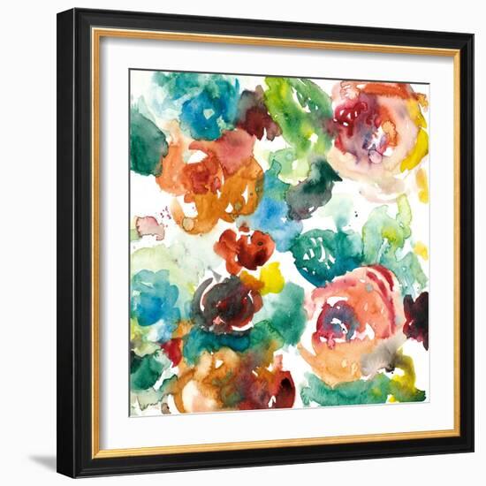 Abstract Florals-Lanie Loreth-Framed Art Print