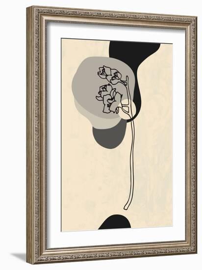 Abstract Flower 3-null-Framed Giclee Print