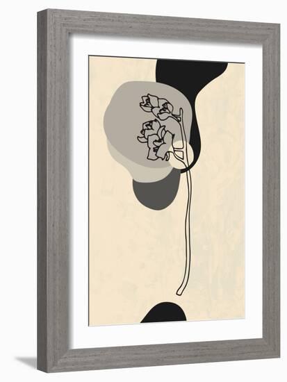 Abstract Flower 3-null-Framed Giclee Print