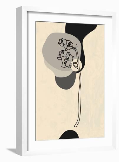 Abstract Flower 3-null-Framed Giclee Print