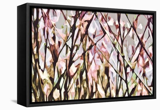 Abstract Flowers 8820-Rica Belna-Framed Premier Image Canvas