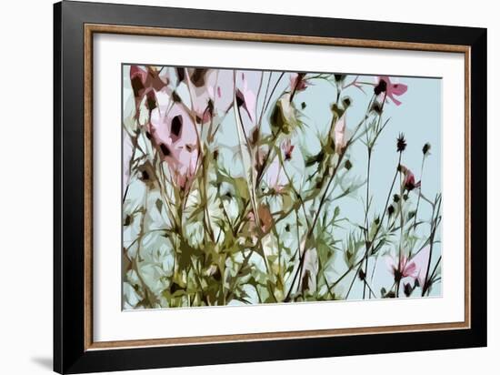 Abstract Flowers 8844-Rica Belna-Framed Giclee Print