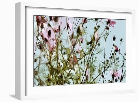 Abstract Flowers 8844-Rica Belna-Framed Giclee Print