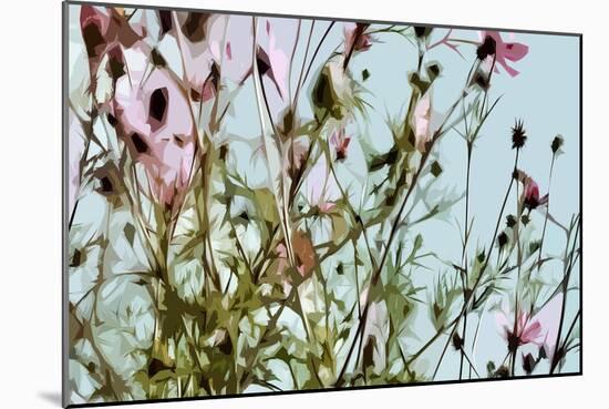 Abstract Flowers 8844-Rica Belna-Mounted Giclee Print