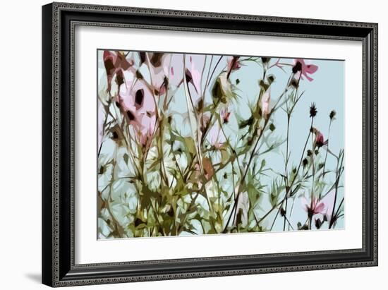 Abstract Flowers 8844-Rica Belna-Framed Giclee Print