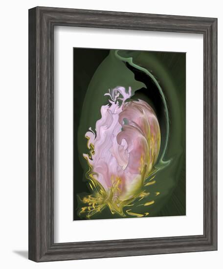 Abstract Flowers-Ellen Anon-Framed Photographic Print