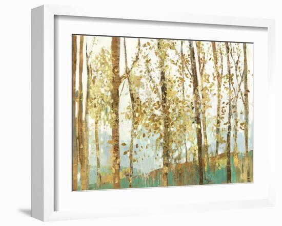 Abstract Forest-Allison Pearce-Framed Art Print
