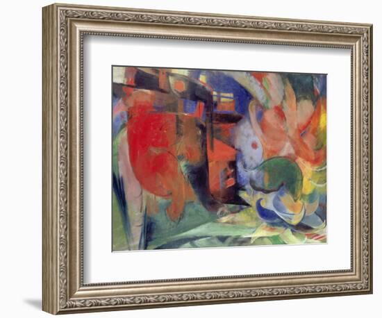 Abstract Forms II, 1914-Franz Marc-Framed Giclee Print