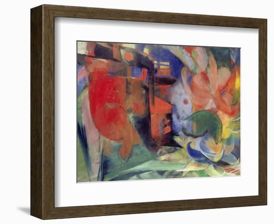 Abstract Forms II, 1914-Franz Marc-Framed Giclee Print