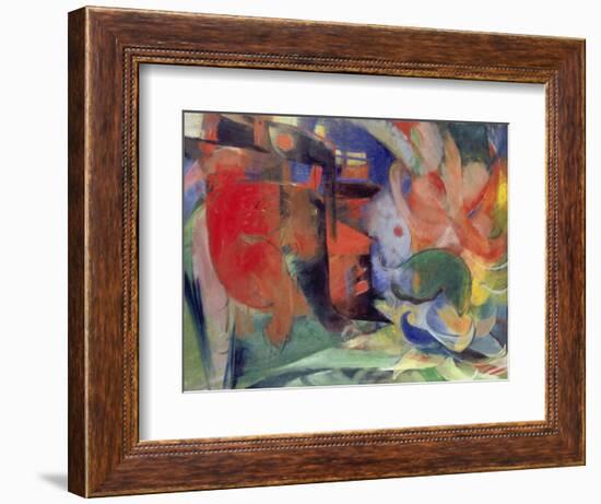 Abstract Forms II, 1914-Franz Marc-Framed Giclee Print