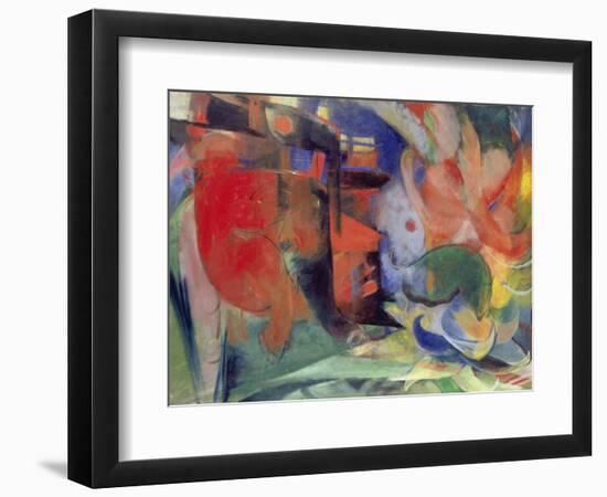 Abstract Forms II, 1914-Franz Marc-Framed Giclee Print