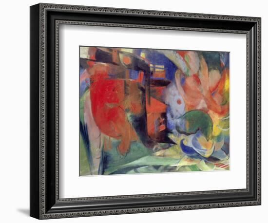 Abstract Forms II, 1914-Franz Marc-Framed Giclee Print