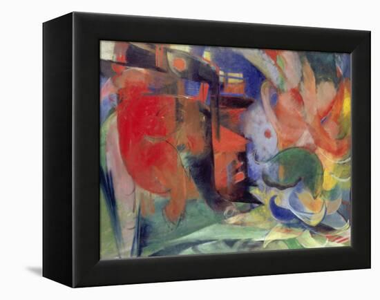 Abstract Forms II, 1914-Franz Marc-Framed Premier Image Canvas