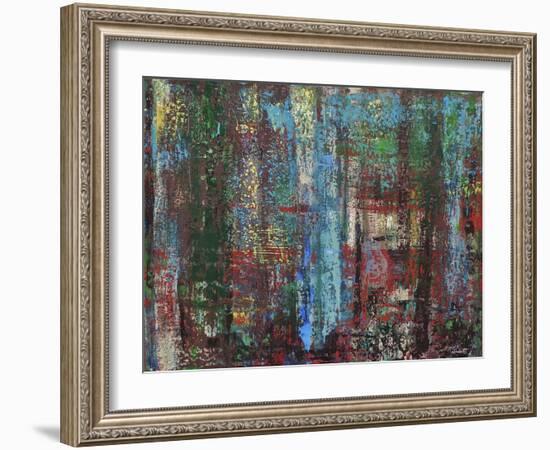 Abstract Forrest-Rock Demarco-Framed Giclee Print