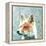 Abstract Fox-Ancello-Framed Stretched Canvas