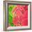 Abstract Fractals Pink And Green-Cora Niele-Framed Giclee Print