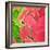 Abstract Fractals Pink And Green-Cora Niele-Framed Giclee Print