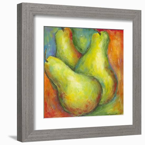 Abstract Fruits I-Chariklia Zarris-Framed Art Print