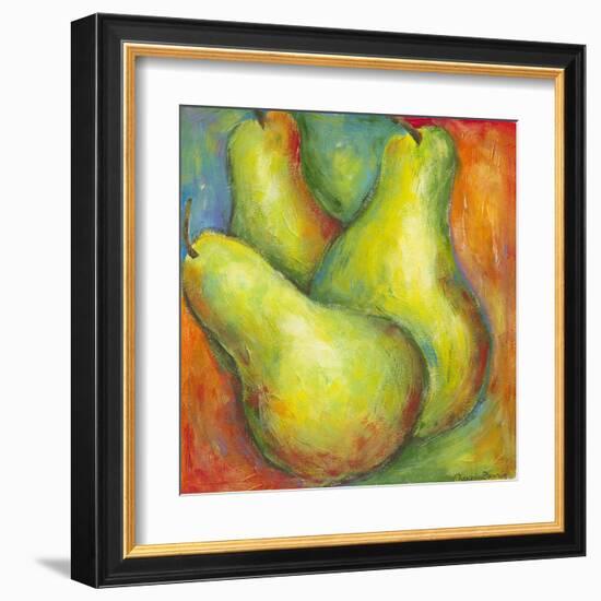 Abstract Fruits I-Chariklia Zarris-Framed Art Print