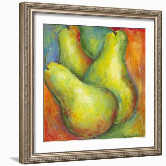 Abstract Fruits I-Chariklia Zarris-Framed Art Print